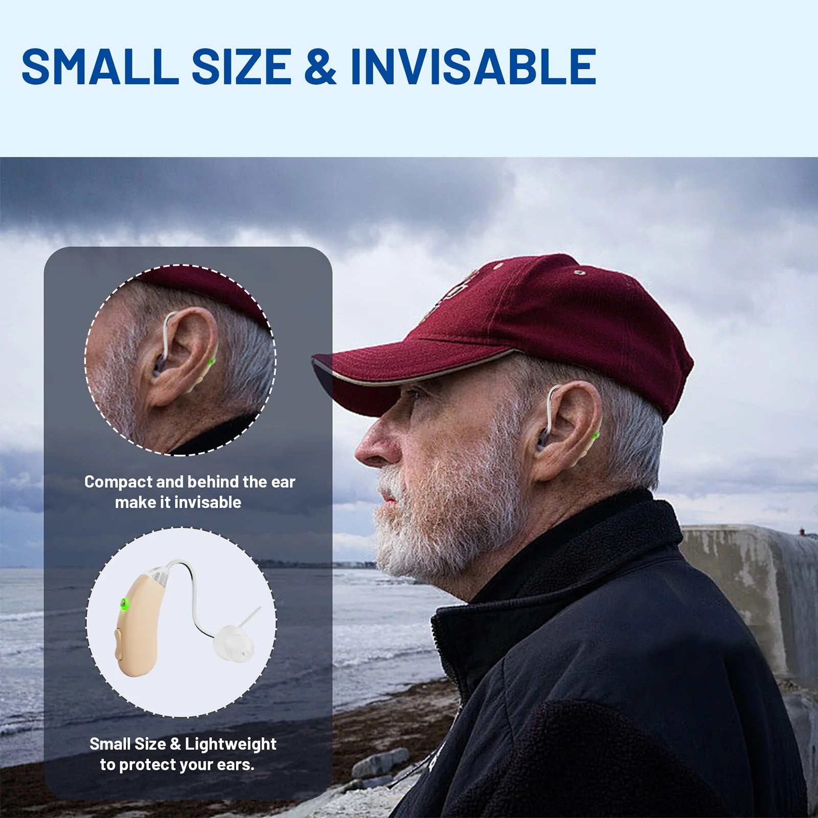 iEarton Earlink OA Li Rechargeable BTE Hearing Aids